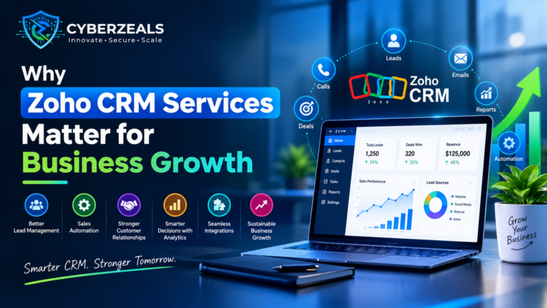Why Zoho CRM Services Matter for Business Growth